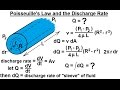 Physics - Fluid Dynamics (17 of 25) Poisseuille's Law and the Discharge Rate