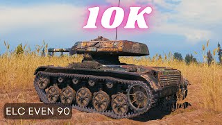 ELC EVEN 90 - 10K Spot Damage World of Tanks   #wot #worldoftanks