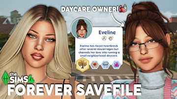 Een eigenaar van een kinderdagverblijf aanmaken voor mijn Forever Savefile in De Sims 4👩‍🍼