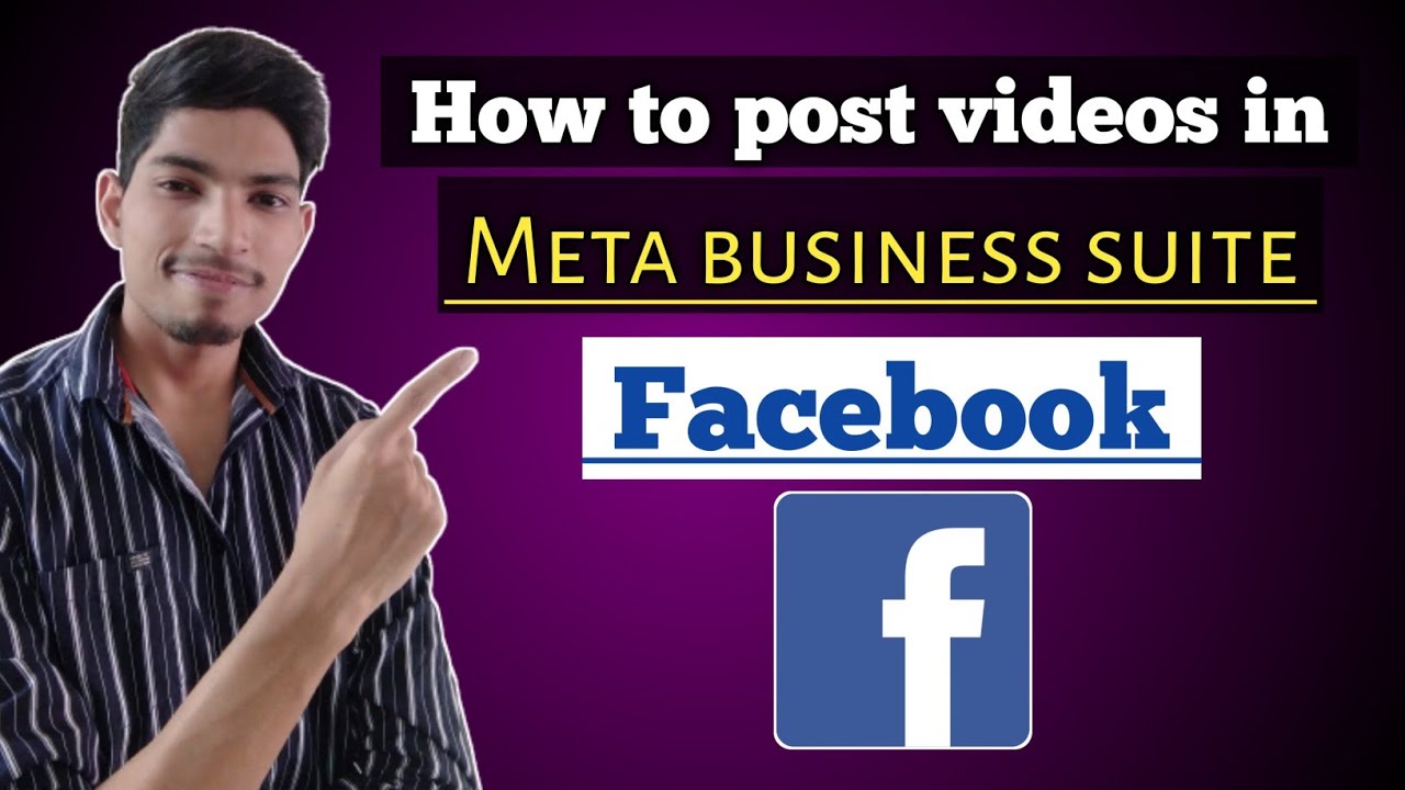 how to post videos in meta business suite | meta business suite mein ...