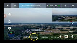 KF101 MAX drone - a flight distance of 2000 m