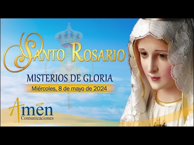 Santo Rosario en Audio l Misterios de Gloria l Amen Comunicaciones class=