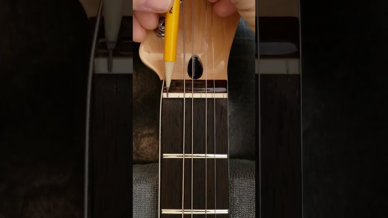 Guitar Tuning Mod Nut Graphite Beginners Squierbyfender