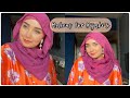 Simple Easy Makeup With Easy Hijab || Daily Soft Glowy Makeup Look With BBcream