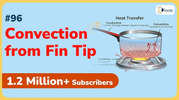 Explained: Convection from Fin Tip | Fins | GATE ME Heat Transfer