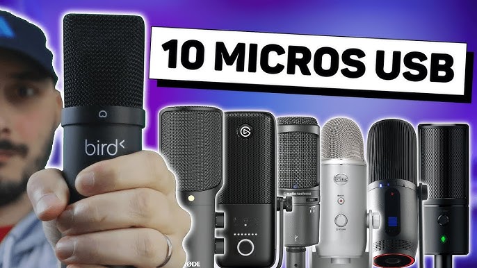 18€19 sur Kit microphone LAMZIEN Micro cardioïde pour podcast, jeu