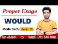 Use of WOULD Modal Verb Competitive & Spoken English by Kapil Dev Sharma