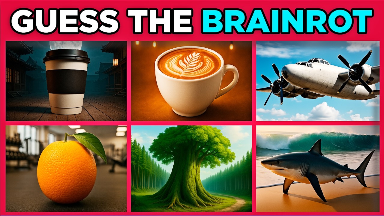 ☕🪵🦈 GUESS THE BRAINROT - NORMAL EDITION | 35 Italian Meme Challenges | 🐵#monkeequiz