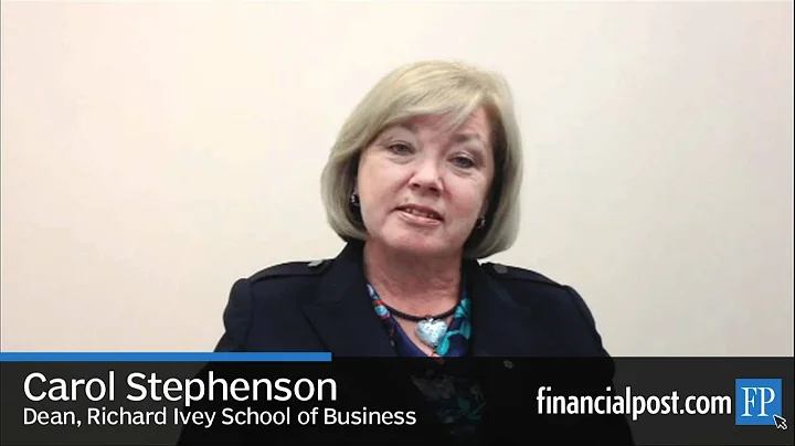 Carol Stephenson: Who would your ideal mentor be a...