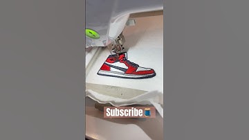 Embroider with me🧵!The best machine Brother Pe800 #shorts #embroidery #sewing #creative #patch #how