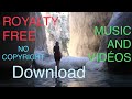 No copyright royalty free vido  music