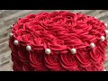 افكار مدهشه لتزيين الكيك/تزيين التورته بالكريمه شانتي/cake decoration/ تزيين كيك بأشكال اقماع مختلفة