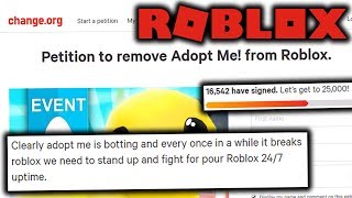 People Want To Remove Adopt Me From Roblox Youtube - petition bring back roblox events change org