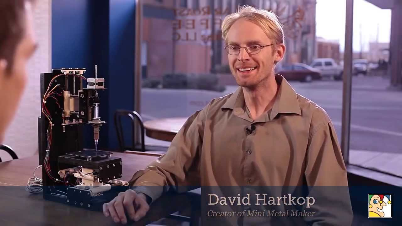 Inspiration for the Mini Metal Maker | 3-D Printing Hobbyist & Inventor David Hartkop | Part 2 of 14