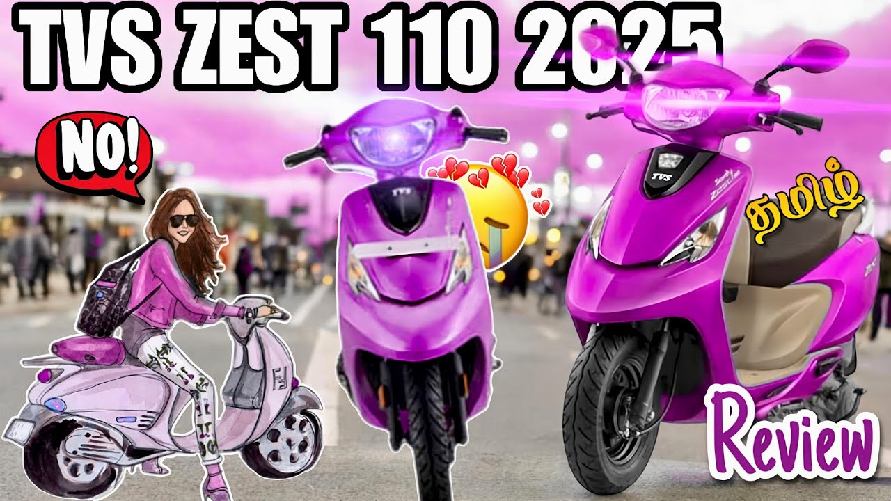 2025 TVS ZEST 110 in Tamil 😊| 30+ ah Really ? | Long Drive? 🙀