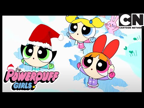 Brincando na neve | As Meninas Superpoderosas | Cartoon Network 🇧🇷