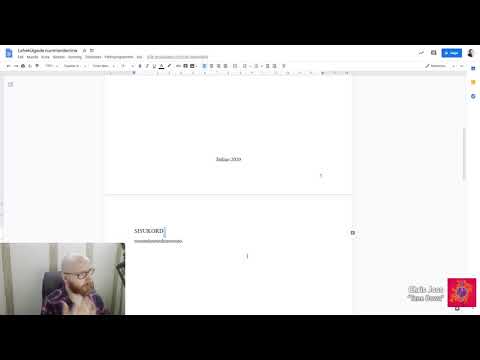 Loovtöö/uurimistöö lehekülgede nummerdamine