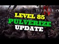 Diablo IV - Level 85 Shapeshifter Pulverize Update - 34 Hours In - Hardcore