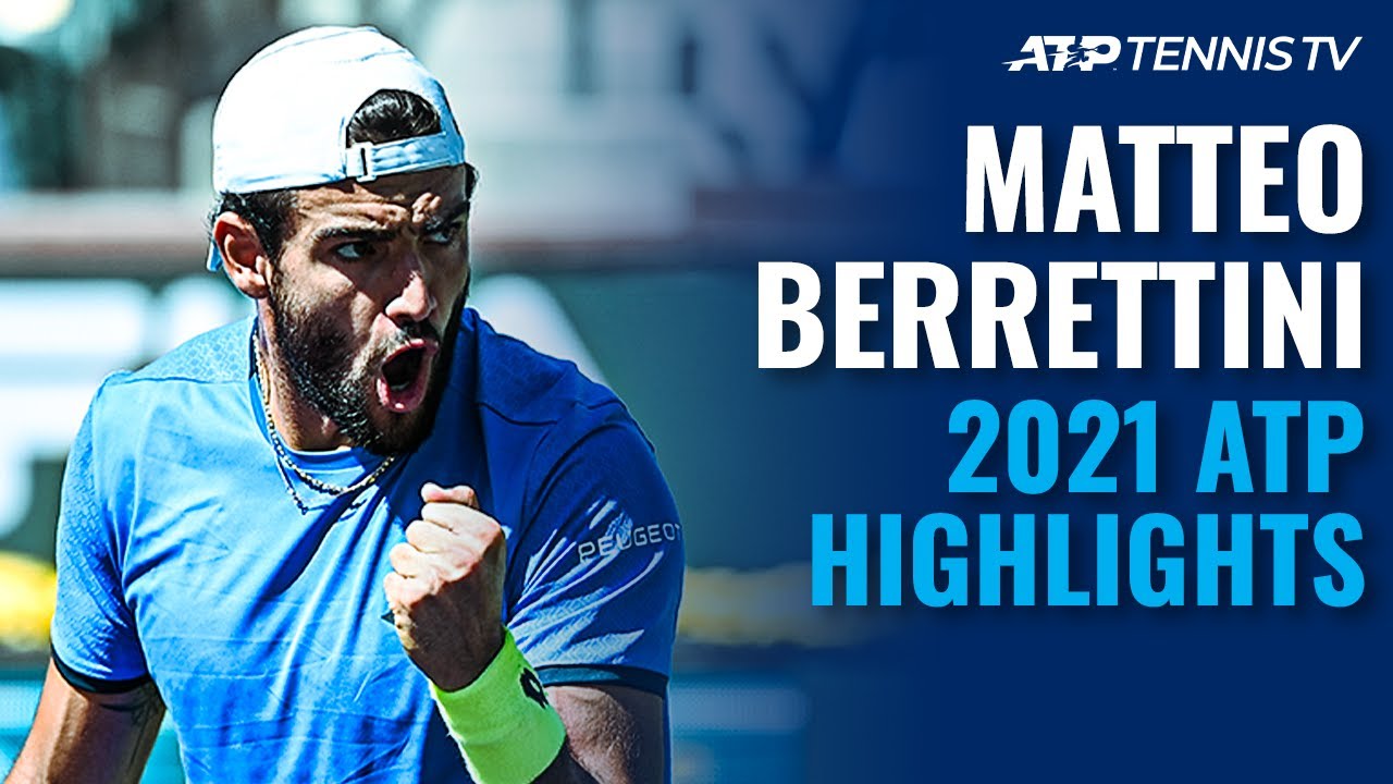 First Masters 1000 Final and ATP 500 Title! Matteo Berrettini 2021 ATP Highlight Reel