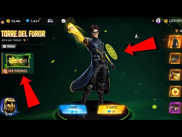 Garena Free Fire - A Torre de Tokens chegou cheia de estilo com o