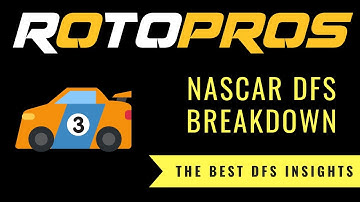 Daily Fantasy NASCAR Cheatsheet Tutorial