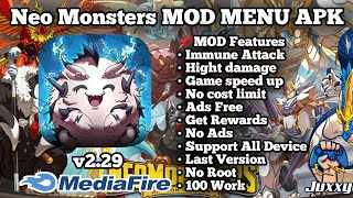 Neo Monsters MOD MENU APK Terbaru 2022 v2.29 screenshot 2