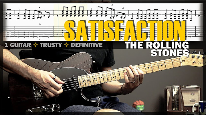 Satisfaction Guitar version - Guitar performance video thumbnail