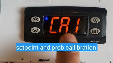 how to change eliwill setpoint | how to do prob calibration