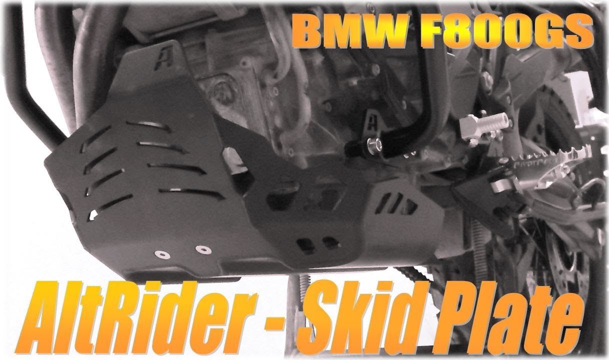 AltRider Skid Plate BMW F800GS YouTube