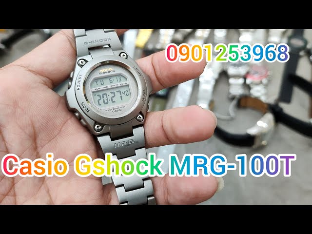 Casio Gshock MRG-100T 1996 sxJapan Fullbox size43 titanium Casio Gshock MRG-100T 1996 sxJapan Fullbox size43 titanium