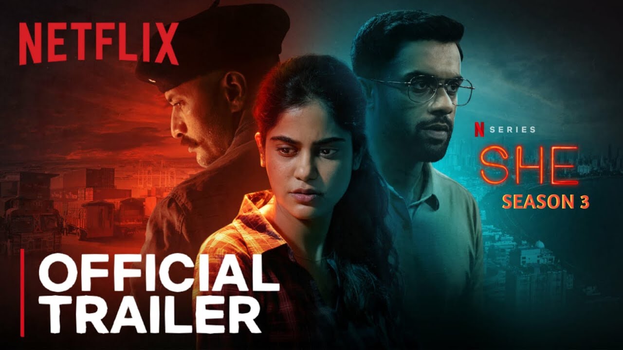 SHE SEASON 3 | Official Trailer | Aaditi Pohankar, Vijay Varma | Netflix |  CircleX Creations - YouTube