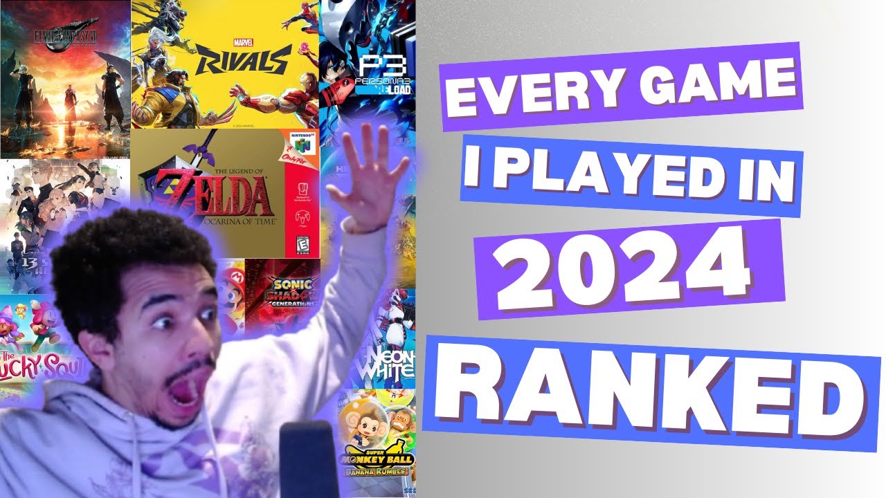 Every Game I Played In 2024 RANKED - YouTube