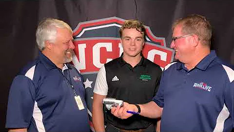 North Dakota Fighting Hawks Forward Mark Senden at...