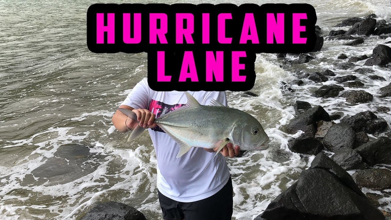 Download Hurricane Lane Fishing Hawaii Papio Ulua - YouTube