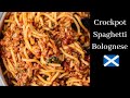 Crockpot Spaghetti Bolognese | Dump & Go Slow Cooker Recipe :)