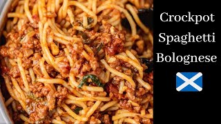Slow Cooker Spaghetti Bolognese – The Comfort of Cooking