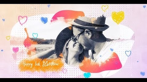 Happy Ink Slideshow (After Effects template)