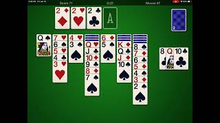 ONE MINUTE SOLITAIRE GAME!!!! (1:00) screenshot 2