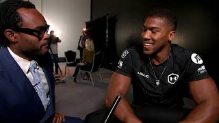 Anthony Joshua And Andy Ruiz Jr Interview Before Their Rematch Antoine Interviews