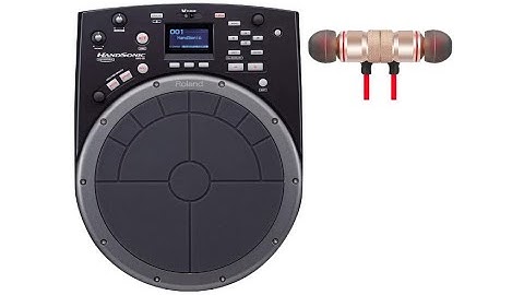 Roland HandSonic HPD-20 Digital Hand Percussion Includes Free Wireless Earbuds - Stereo - Overview