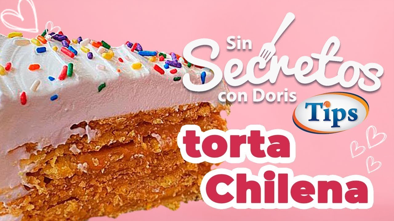 Torta Chilena con Merengue Italiano