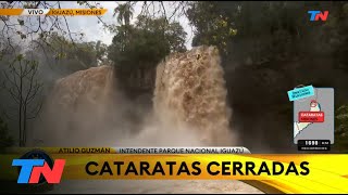 EL ÚLTIMO RINCÓN DEL PAÍS I MISIONES: Cataratas del Iguazú cerradas por crecidas