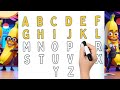 A to Z with Bananas! 🍌✨ Fun Alphabet Learning for Kids | #KiddosTV 🧒👧 #abc