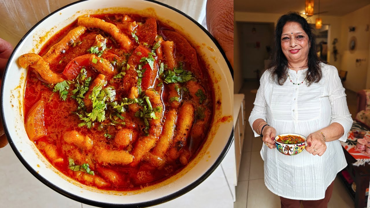 5 minute mien ढाबा स्टाइल सब्ज़ी +  Inspiring story of Courage | Dhaba Style Sev Tamatar | ZKT Live