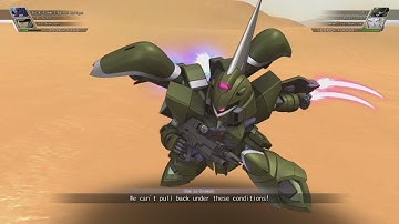 SD Gundam G Generation Cross Rays - GuAIZ All Ver. Attacks