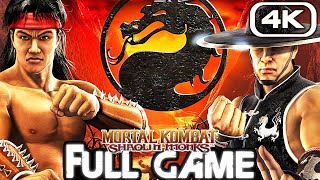 MORTAL KOMBAT SHAOLIN MONKS Gameplay Walkthrough FULL GAME (4K 60FPS) No Commentary