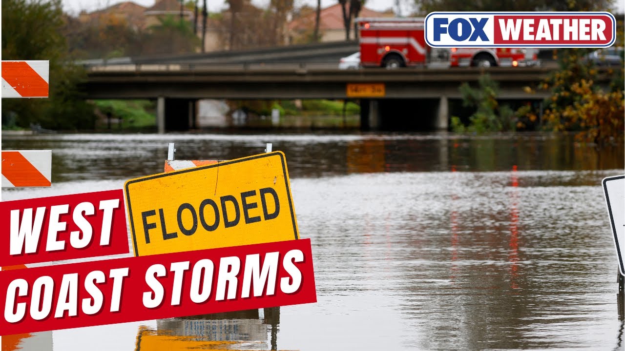 Storms Bringing Heavy Rain To West Coast For First Weekend Of New Year ...