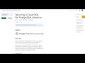 Qwiklabs | Securing a Cloud SQL for PostgreSQL [GSP919]
