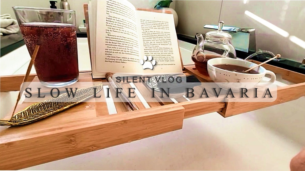 Silent Vlog | Gentle Recovery Day as a Yoga Teacher – Nature Walk & Bath