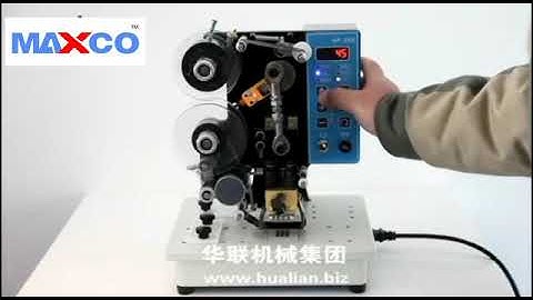 Maxco Hot Foil Coding Machine Model HP 280